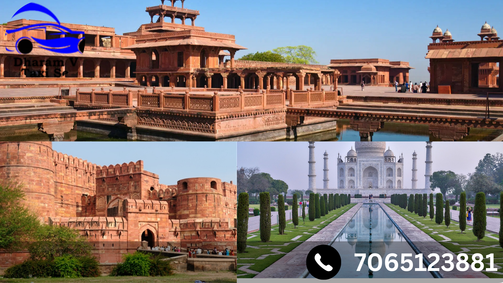 BEST 3 PLACES TO VISIT UTTARPRADESH AGRA